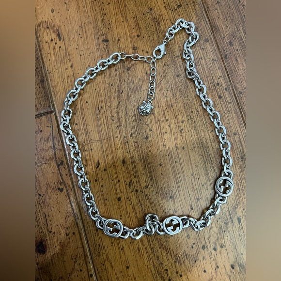 Gucci Interlocking G Silver Chain necklace - Picture 6 of 10